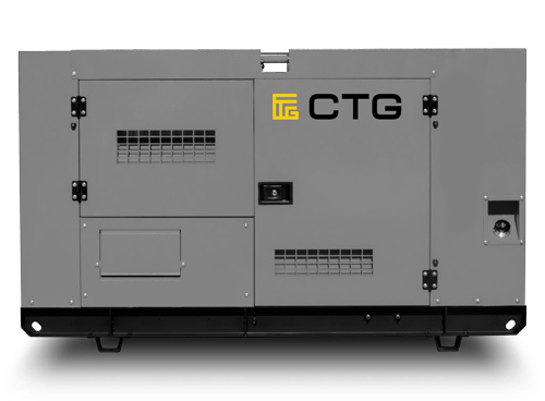 Дизельный генератор 24 кВт CTG 33PS в кожухе