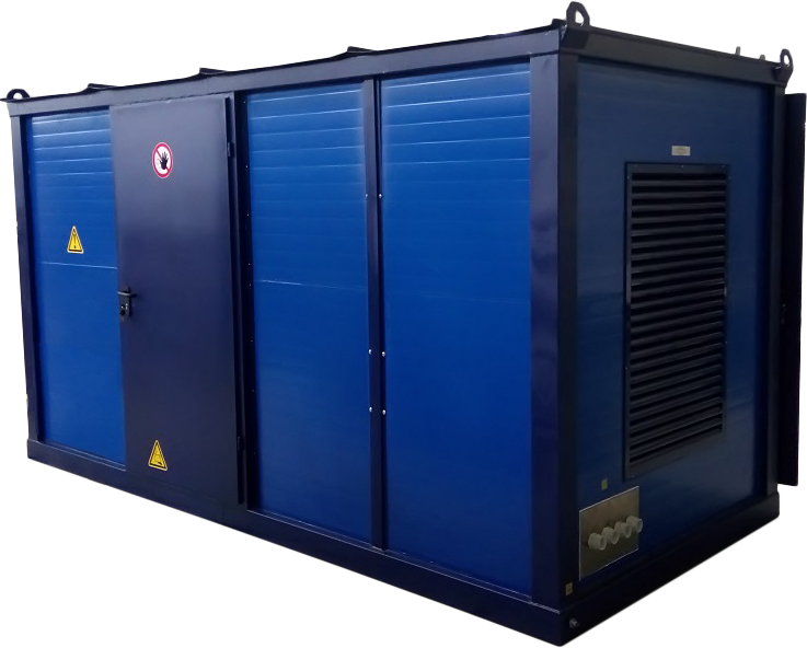 Дизельный генератор 400 кВт CTG 550D в контейнере