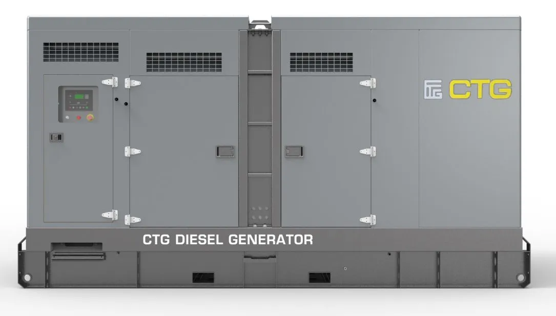 Дизельный генератор 200 кВт CTG 275CS в кожухе